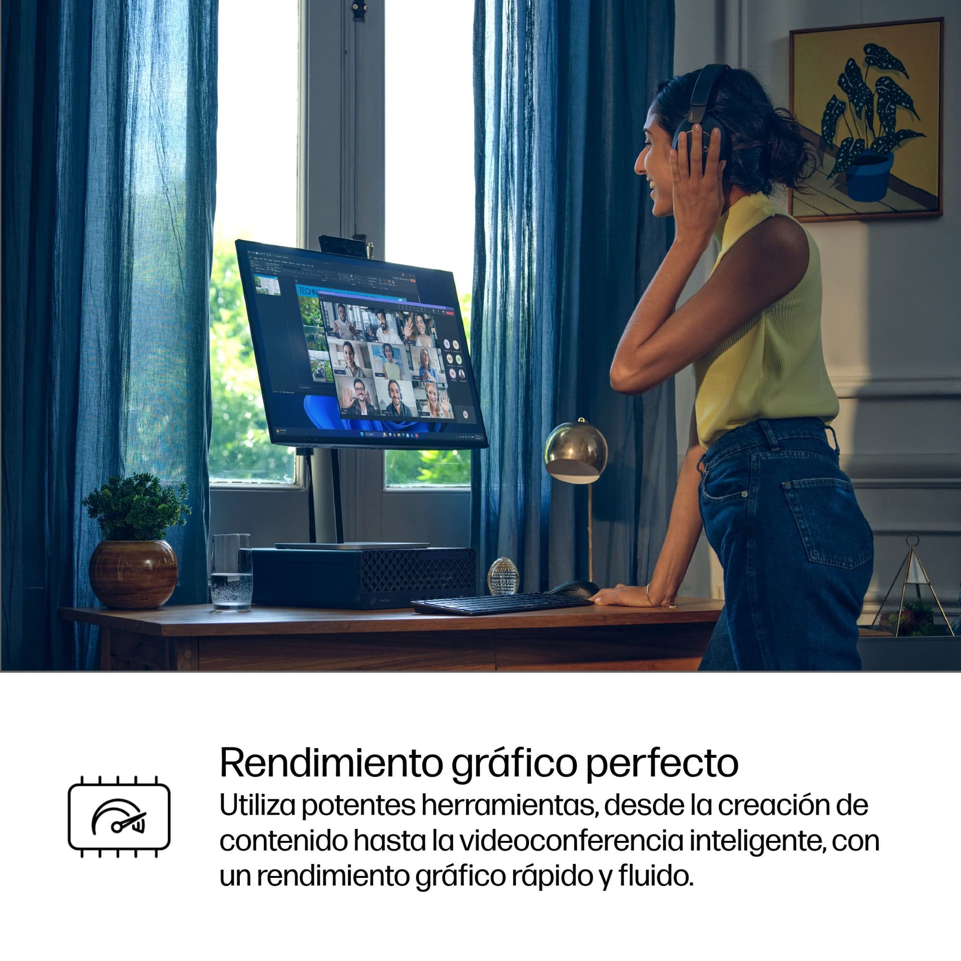 PC sobremesa - HP ProDesk 4 SFF G1i Profesional, Intel® Core™ Ultra 5 235, 16 GB RAM, 512 SSD, HD Graphics, Windows 11 Pro, Negro Jack - imagen 7