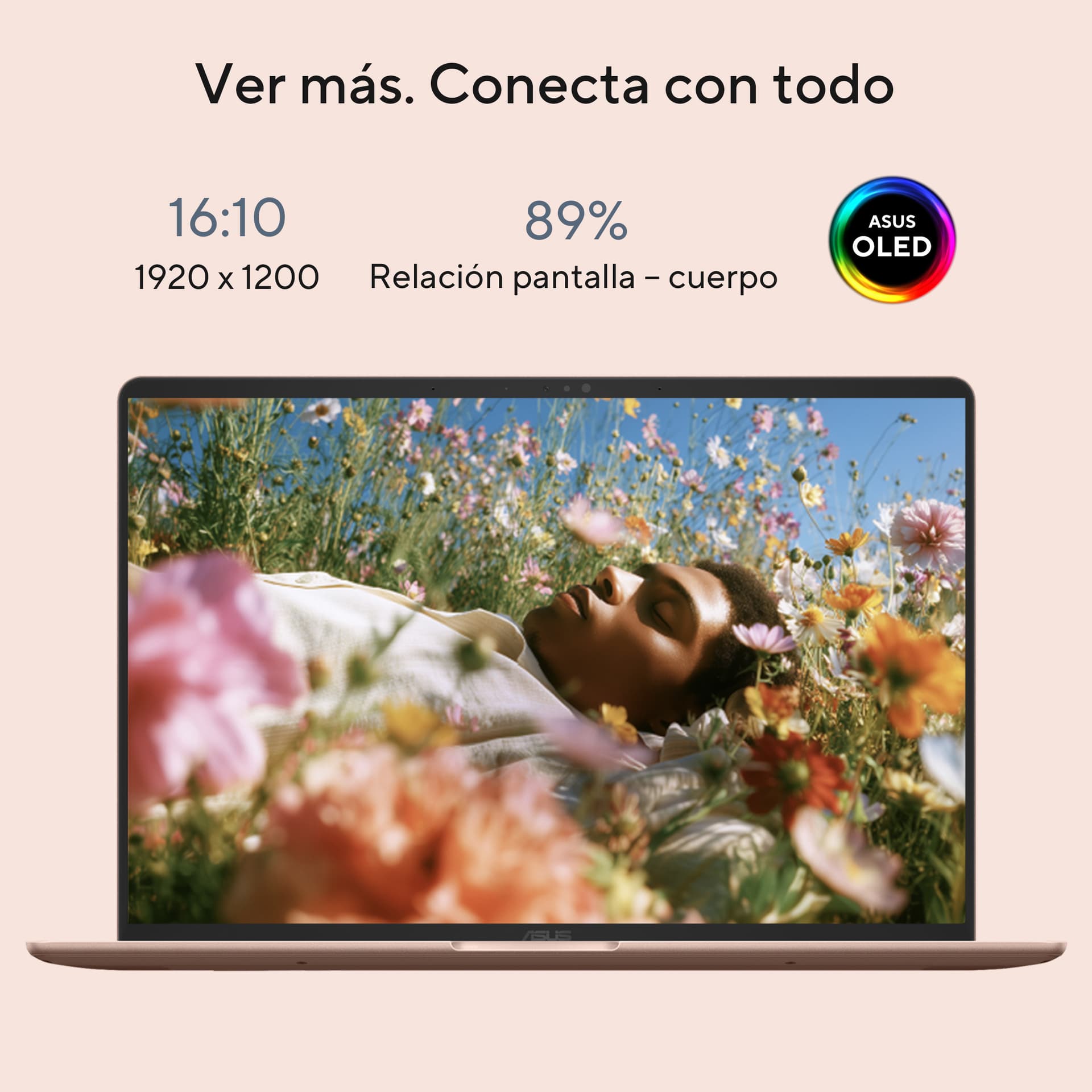 Asus - Portátil ASUS Zenbook 14 OLED UX3480KA-U2051W, Copilot+ PC, Ryzen AI 7-345, 16GB, 512GB SSD, 14", W11. - imagen 5