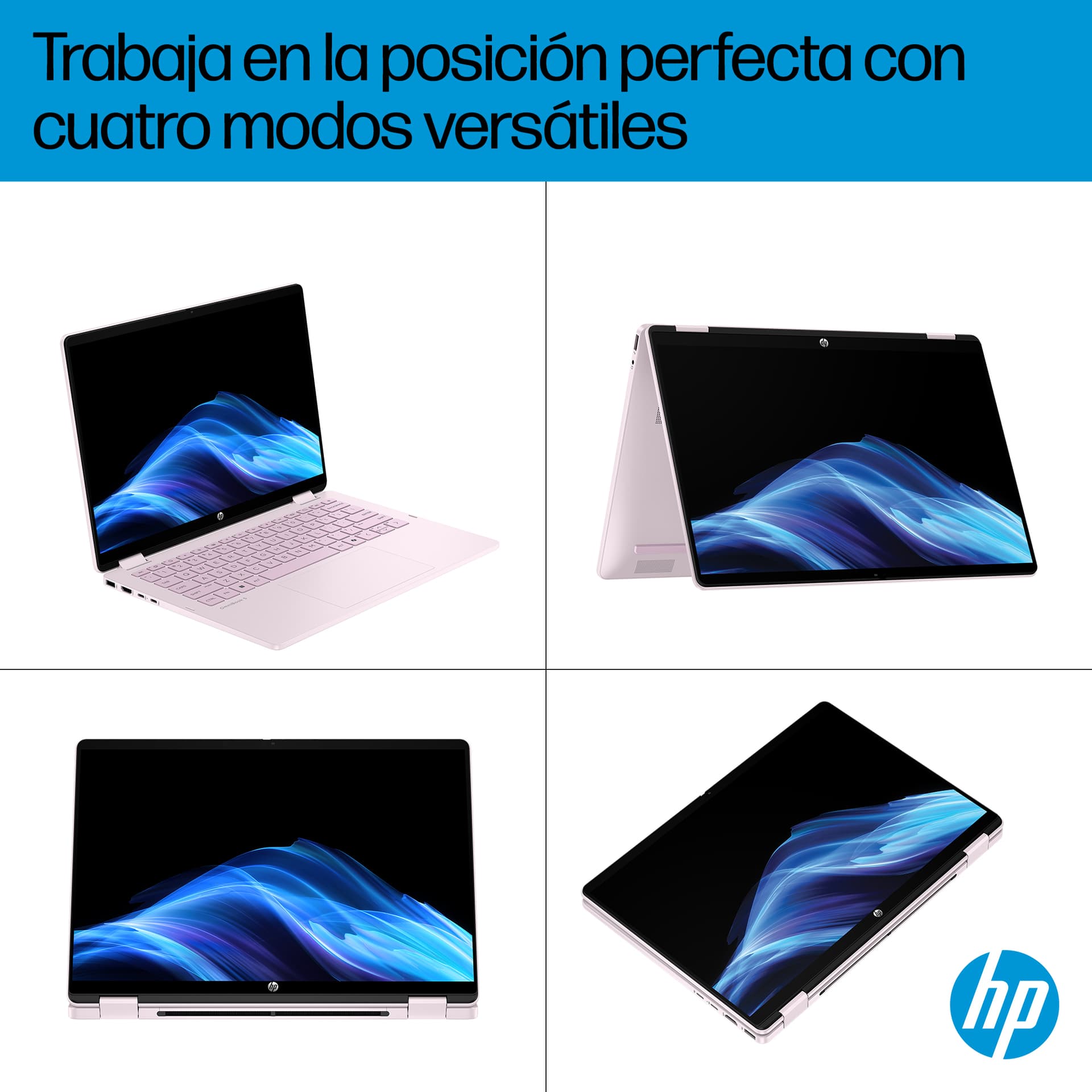 HP - Convertible 2 en 1 HP OmniBook 5 Flip 14-fp0042ns, Intel Core 5 120U, 16GB, 1TB SSD, 14" OLED, W11, Sin cargador. - imagen 9