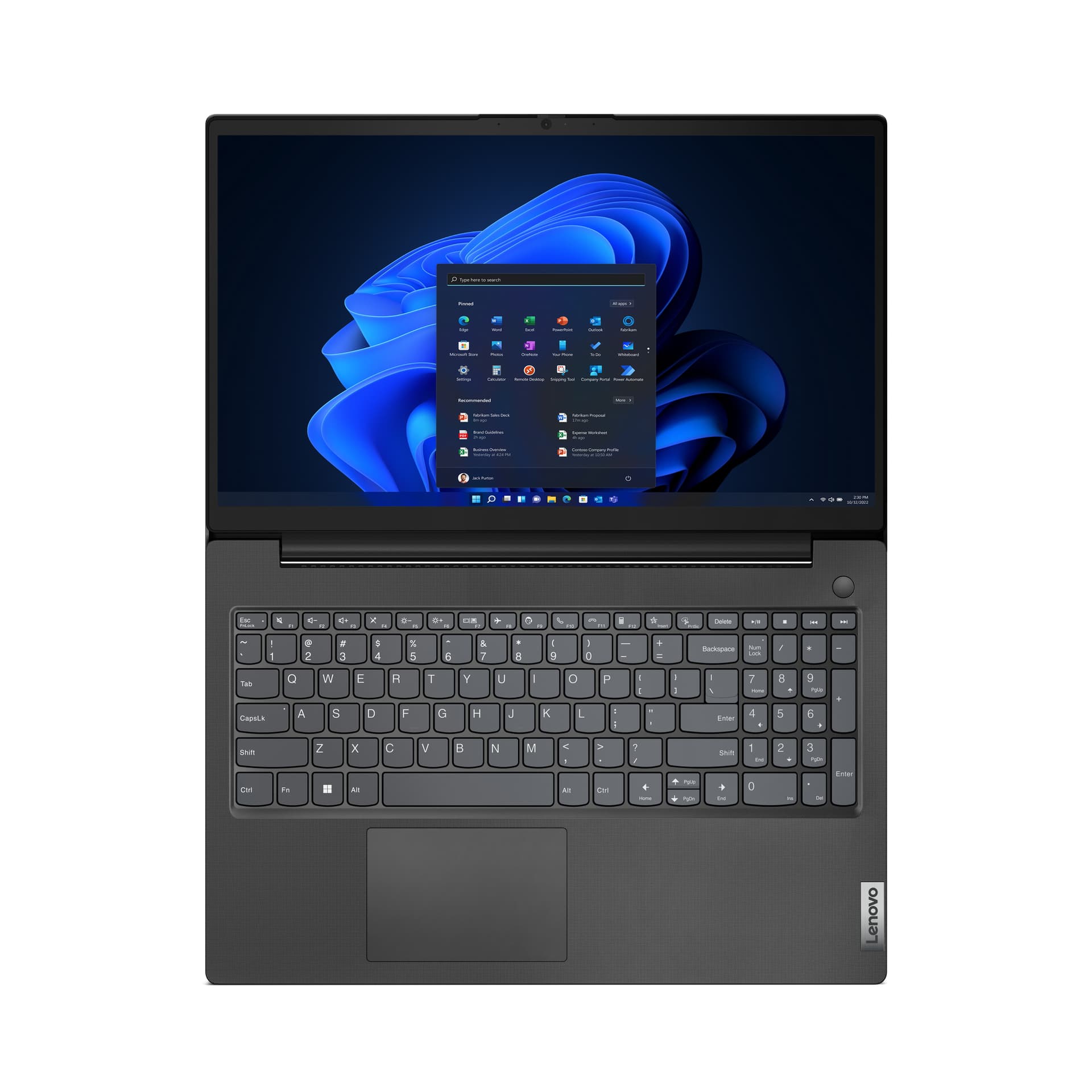 Portátil - Lenovo V15 G4 AMN Profesional, 15.6" Full-HD, AMD Ryzen™ 5 7520U, 16GB RAM, 512GB SSD, Radeon™ 610M, Windows 11 Pro, Negro - imagen 8
