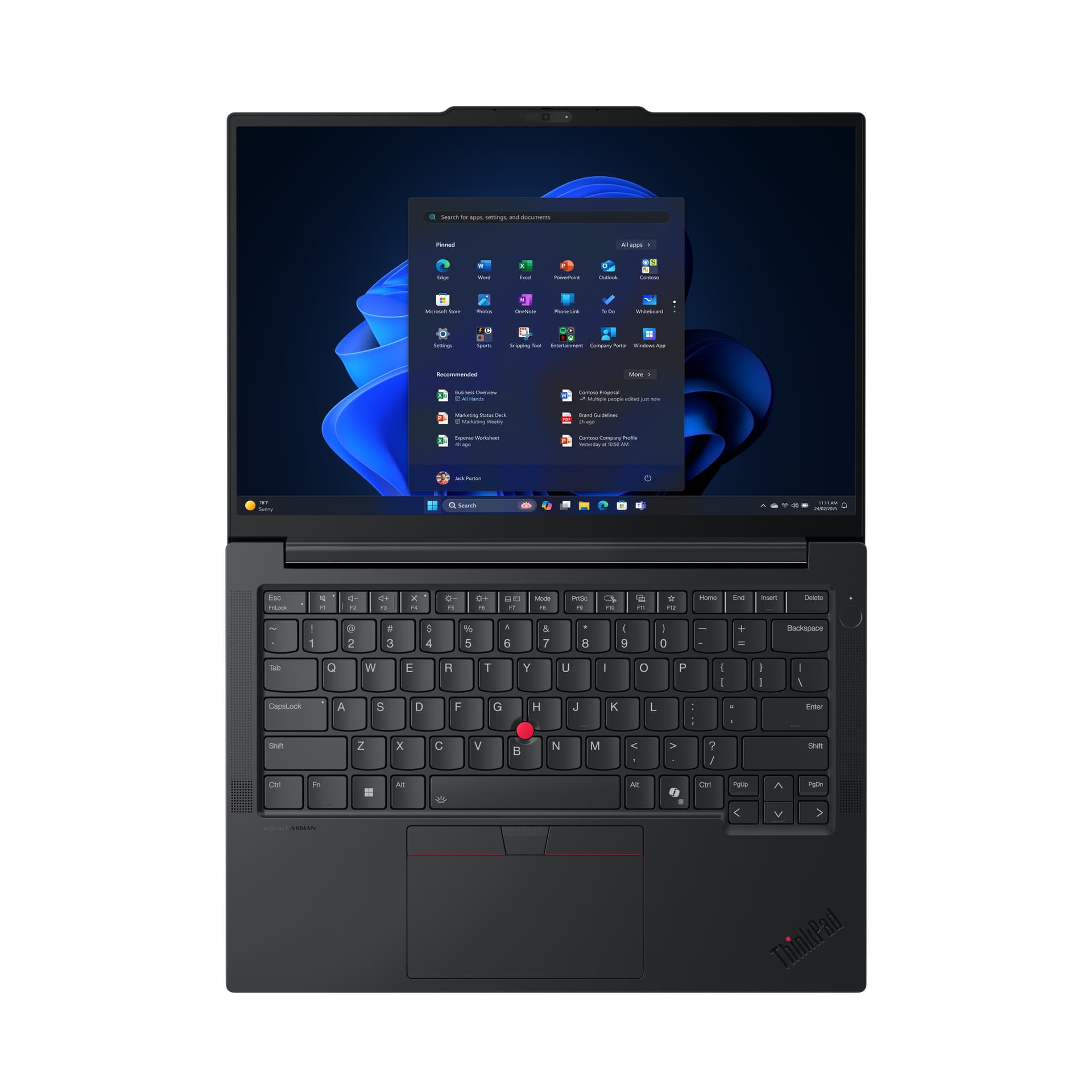 Portátil - Lenovo ThinkPad E14 Gen 7 Profesional Copilot+ PC, 14" WUXGA, Intel® Core™ Ultra 258V, 47 TOPS, 32GB RAM, 1TB SSD, Arc™ 140V, W11P - imagen 7