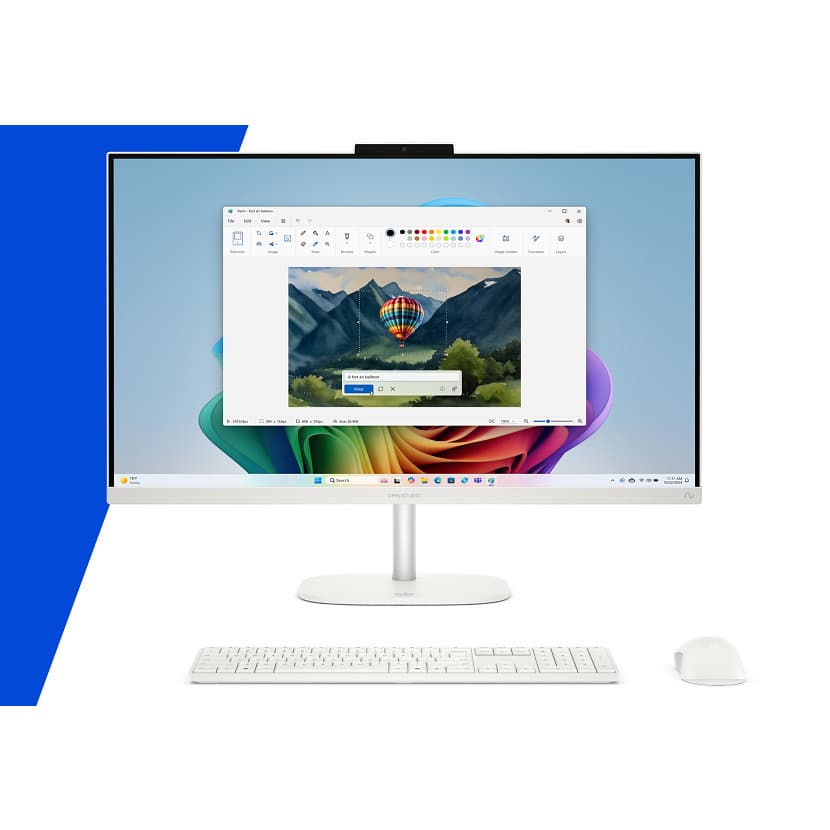 HP - All-in-One HP OmniStudio 27-cy0004ns, Copilot+PC, Intel Core Ultra 5-325, 32GB, 1TB SSD, 27', W11. - imagen 8
