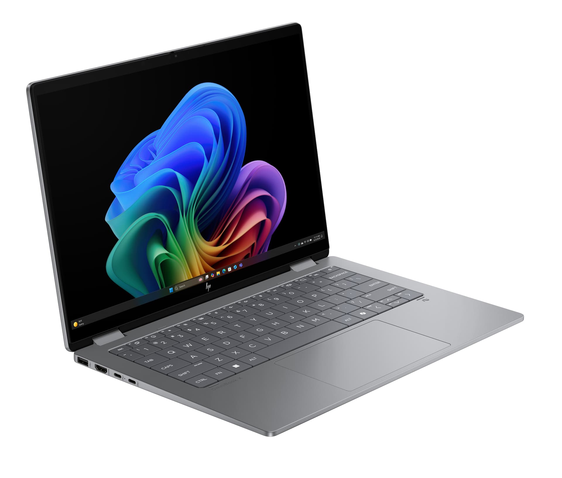 HP - Convertible 2 en 1 HP OmniBook X Flip 14-fk0001ns, Copilot+PC, Ryzen IA 7-350, 16GB, 1TB SSD, 14' OLED, W11. - imagen 3