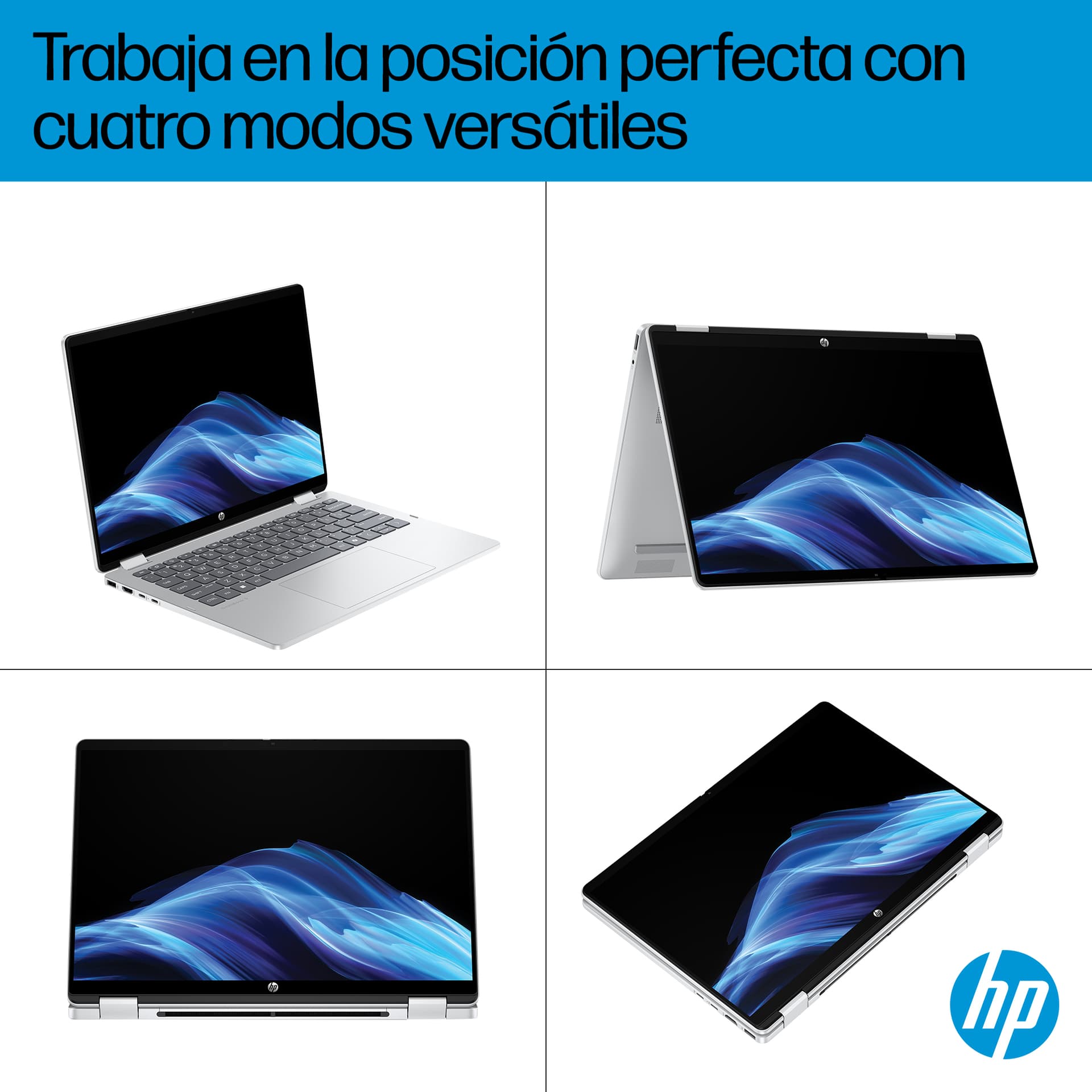HP - Convertible 2 en 1 HP OmniBook 5 Flip 14-fp0003ns, Intel Core 7-150U, 16GB, 1TB SSD, 14', W11. - imagen 10