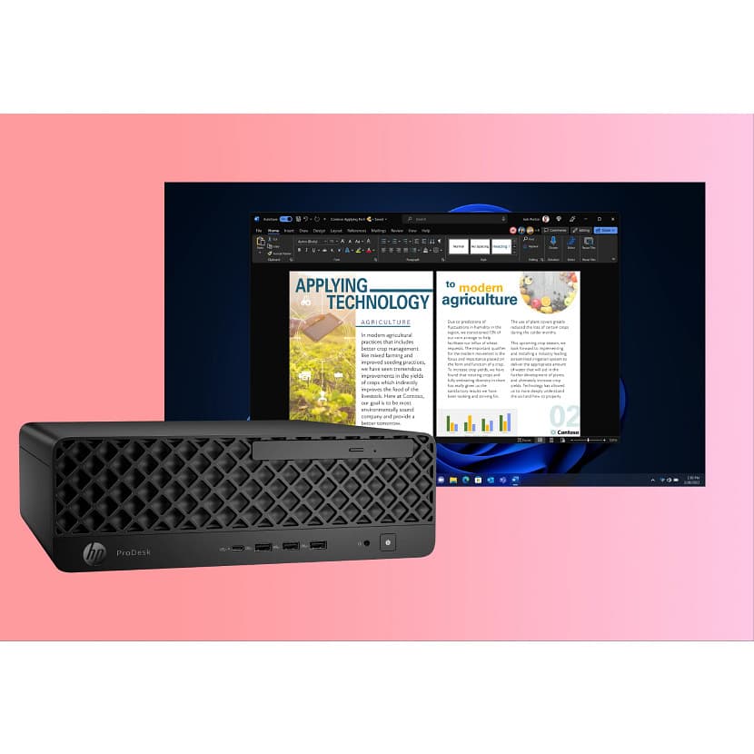 PC sobremesa - HP ProDesk 4 SFF G1i Profesional, Intel® Core™ Ultra 5 235, 16 GB RAM, 512 SSD, HD Graphics, Windows 11 Pro, Negro Jack - imagen 16