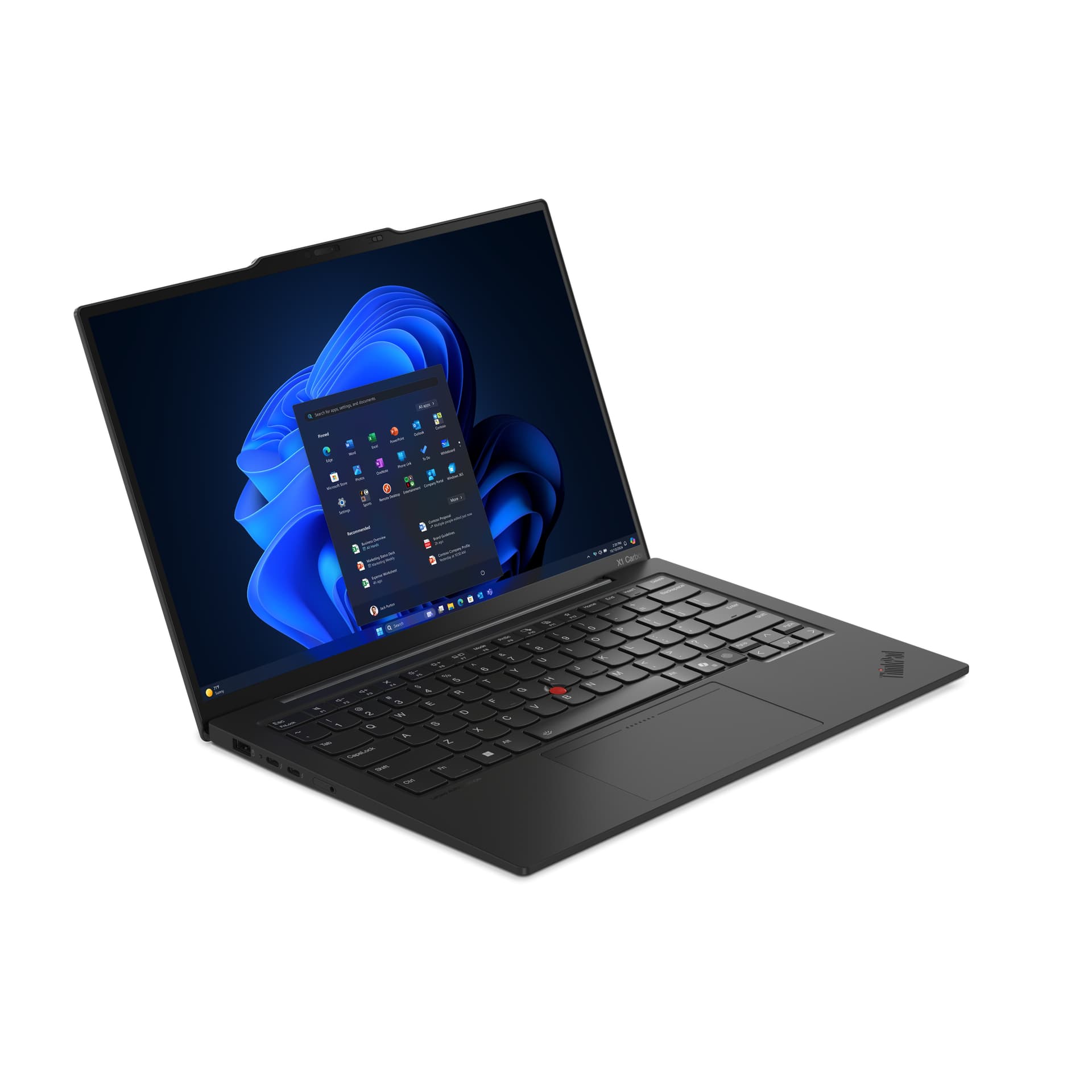 Convertible 2 en 1 - Lenovo ThinkPad X1 Carbon Gen 13 Aura Profesional, 14" WUXGA, Intel® Core Ultra 7 255U, 32GB RAM, 1TB, UHD Graphics, W11P, Negro - imagen 4