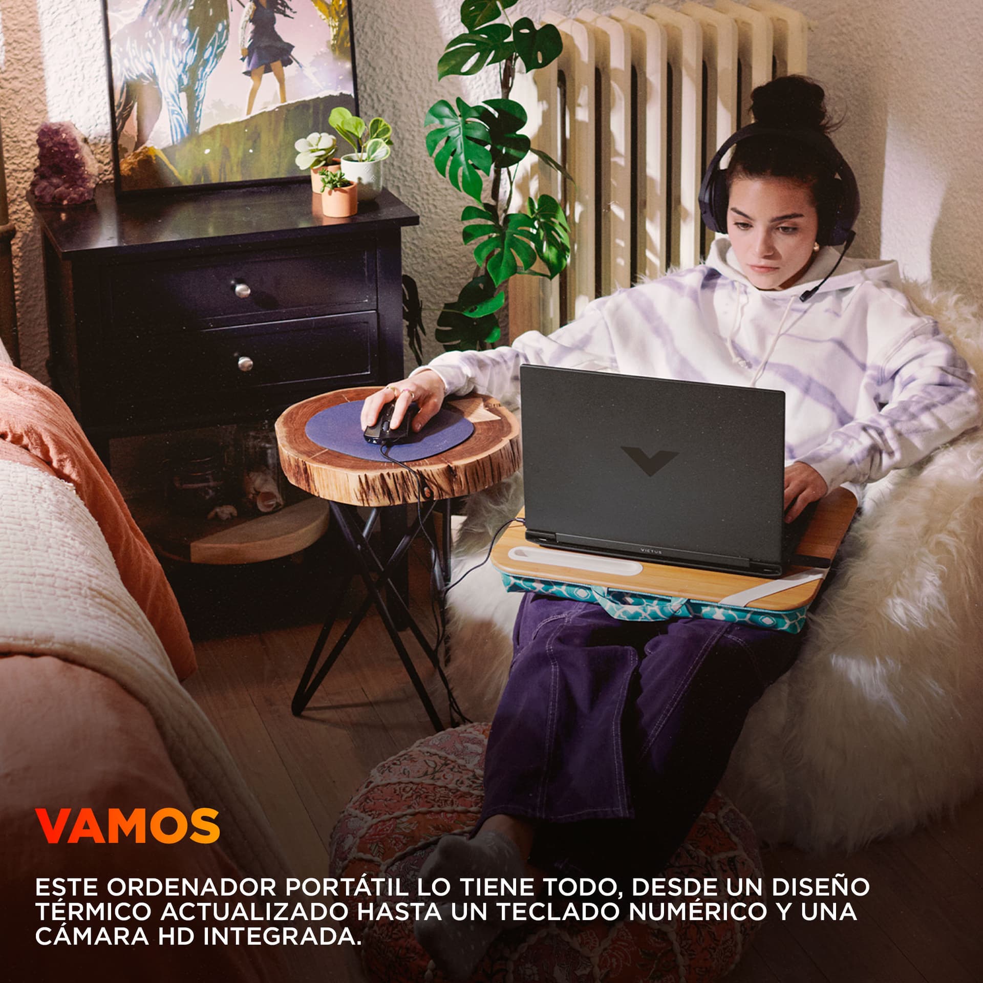 HP - Portátil Gaming HP VICTUS 15-fa2077ns, i7-14650HX, 16GB, 512GB SSD, NVIDIA GeForce RTX 4050 6GB, 15,6', Sin Sistema Operativo. - imagen 12