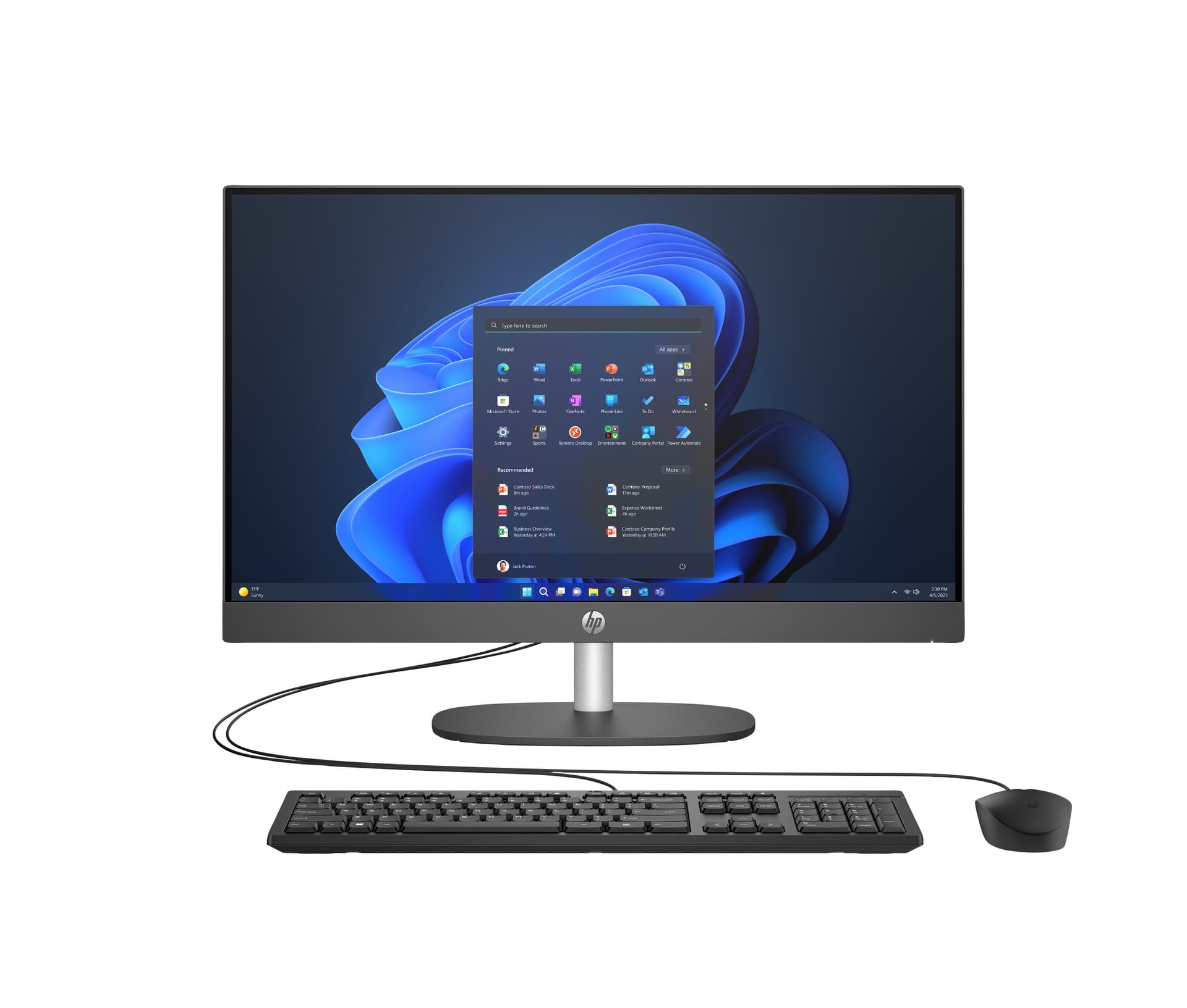 PC Profesional All in One HP ProOne 245 G10 - imagen 2