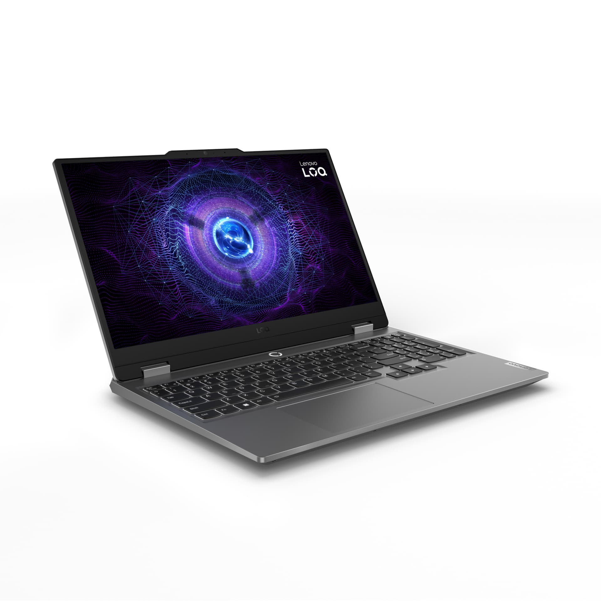 Portátil gaming - Lenovo LOQ 15IAX9, 15.6" Full-HD, Intel® Core™ i5-12450HX, 24GB RAM, 512GB SSD, GeForce RTX™ 4050, Sin sistema operativo, Gris - imagen 3