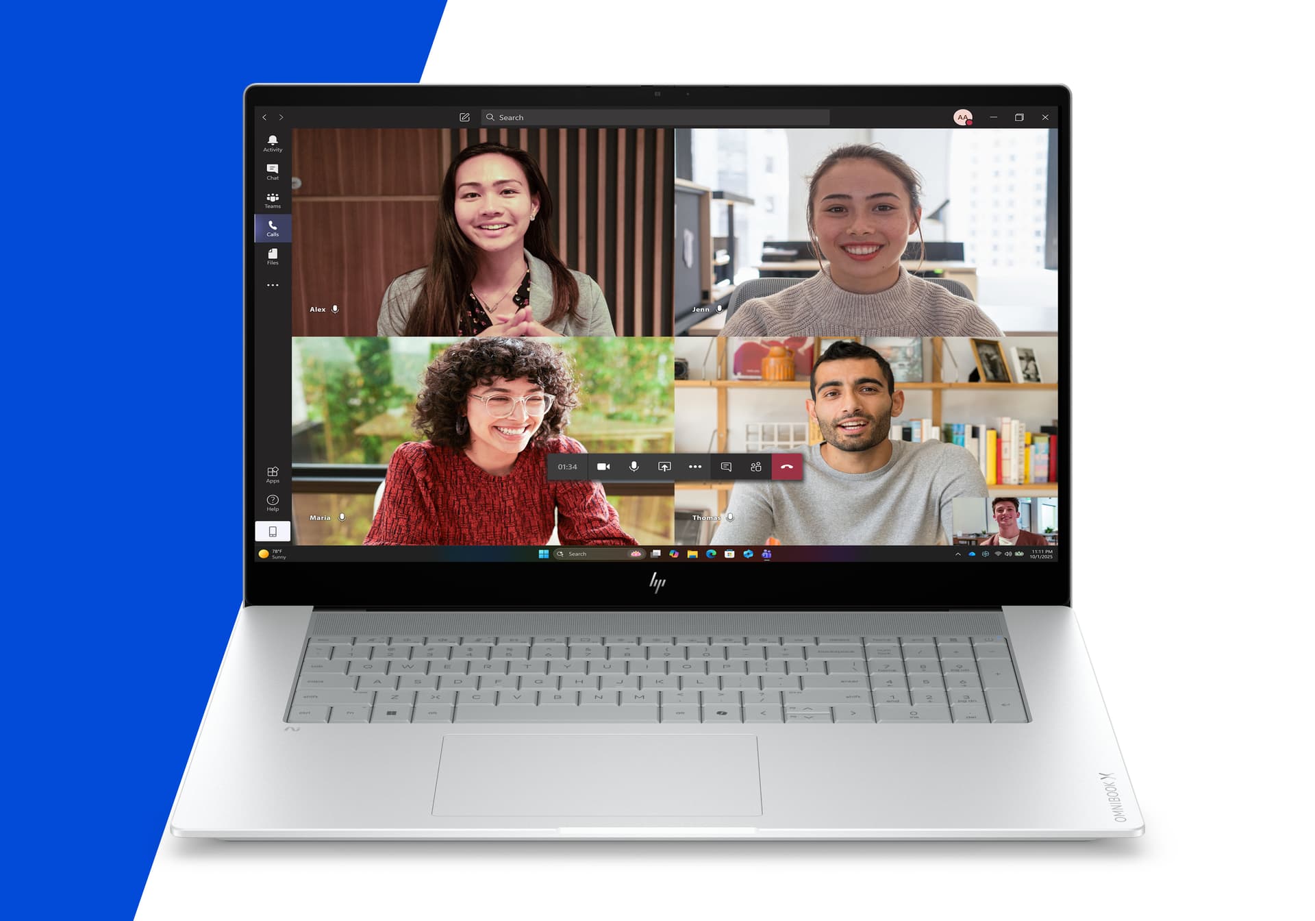 HP - Portátil HP OmniBook X 17-de0000ns, Copilot+ PC, Intel Core Ultra X7 358H, 32GB, 2TB SSD, Intel Arc Pro B390, 17,3", W11, Sin cargador. - imagen 17