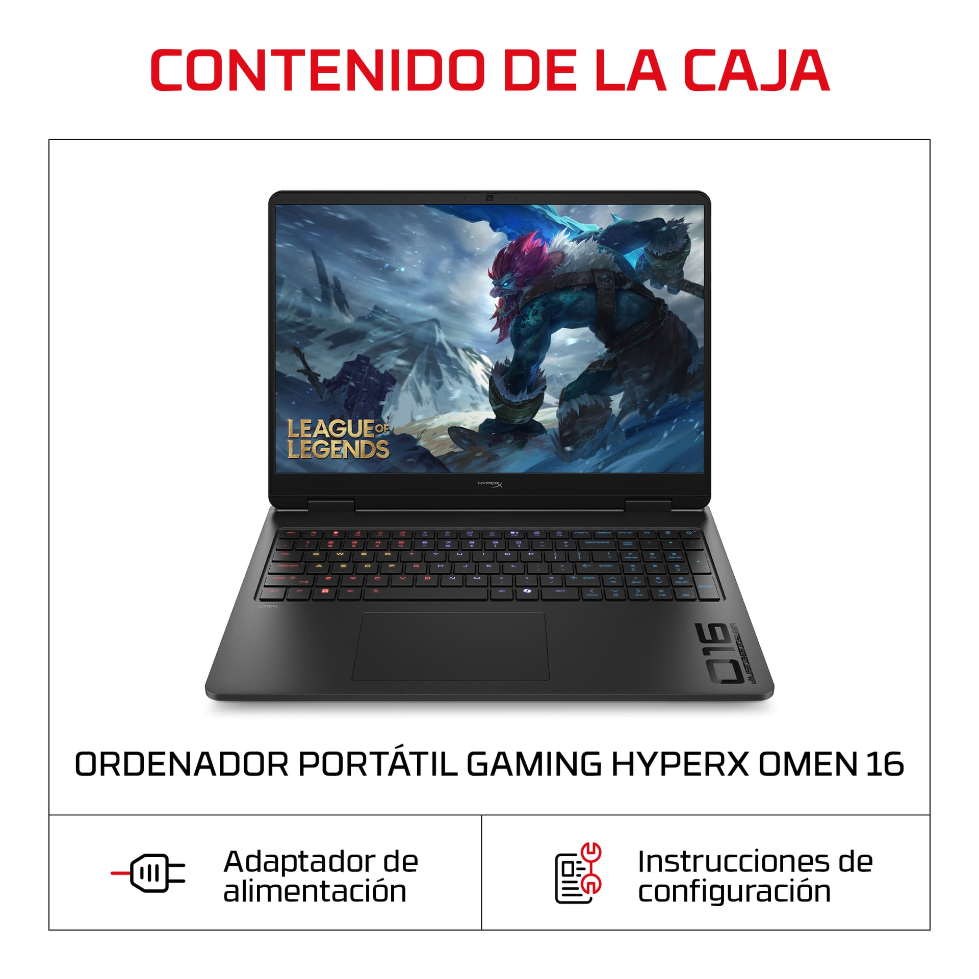 HyperX OMEN 16 pulgadas Gaming Laptop PC 16-am2012ns - imagen 6