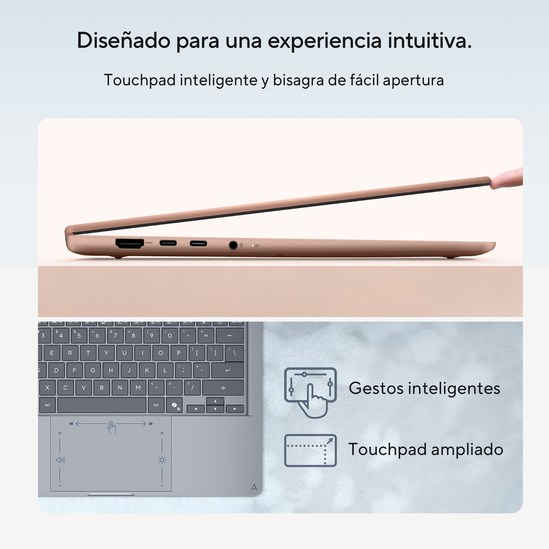 Asus - Portátil ASUS Zenbook 14 OLED UX3480KA-U2051W, Copilot+ PC, Ryzen AI 7-345, 16GB, 512GB SSD, 14", W11. - imagen 7