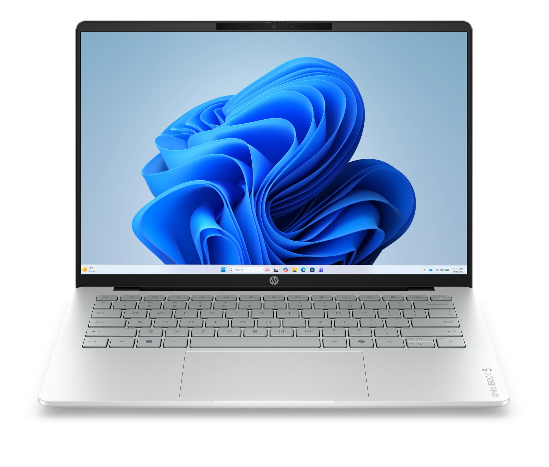 HP - Portátil HP OmniBook 5 14-kf0001nsx, Intel Core 5 315, 12GB LPDDR5X, 512GB SSD, Intel Graphics, 14" OLED, W11. - imagen 2