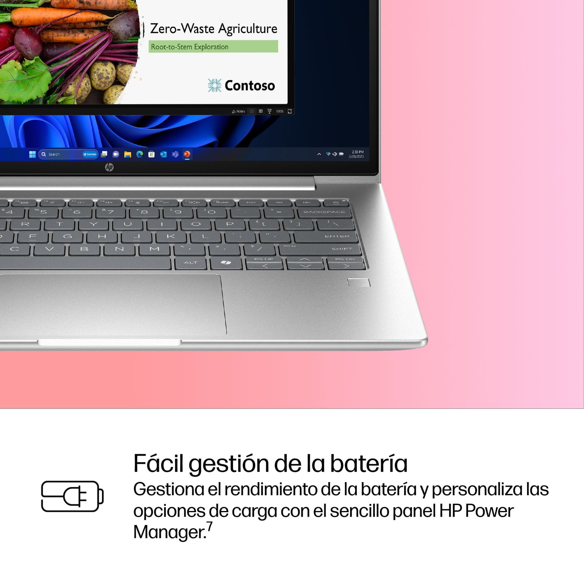 Portátil - HP ProBook 4 G1iR 14" WUXGA, Intel® Core™ 5 120U, 16 GB RAM, 512 SSD, UHD Graphics, Windows 11 Pro, Plateado - imagen 14