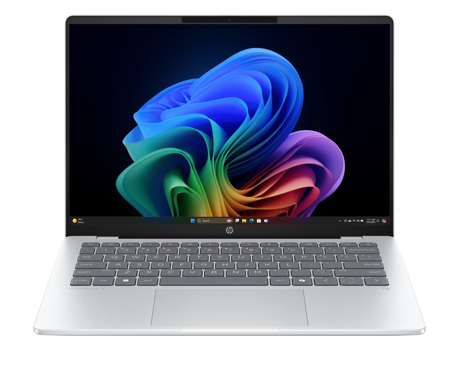 HP - Portátil HP OmniBook 5 14-he0003ns Copilot+PC, QC Snapdragon X Plus X1P-42-100, 32GB, 1TB SSD, 14' OLED, W11. - imagen 2