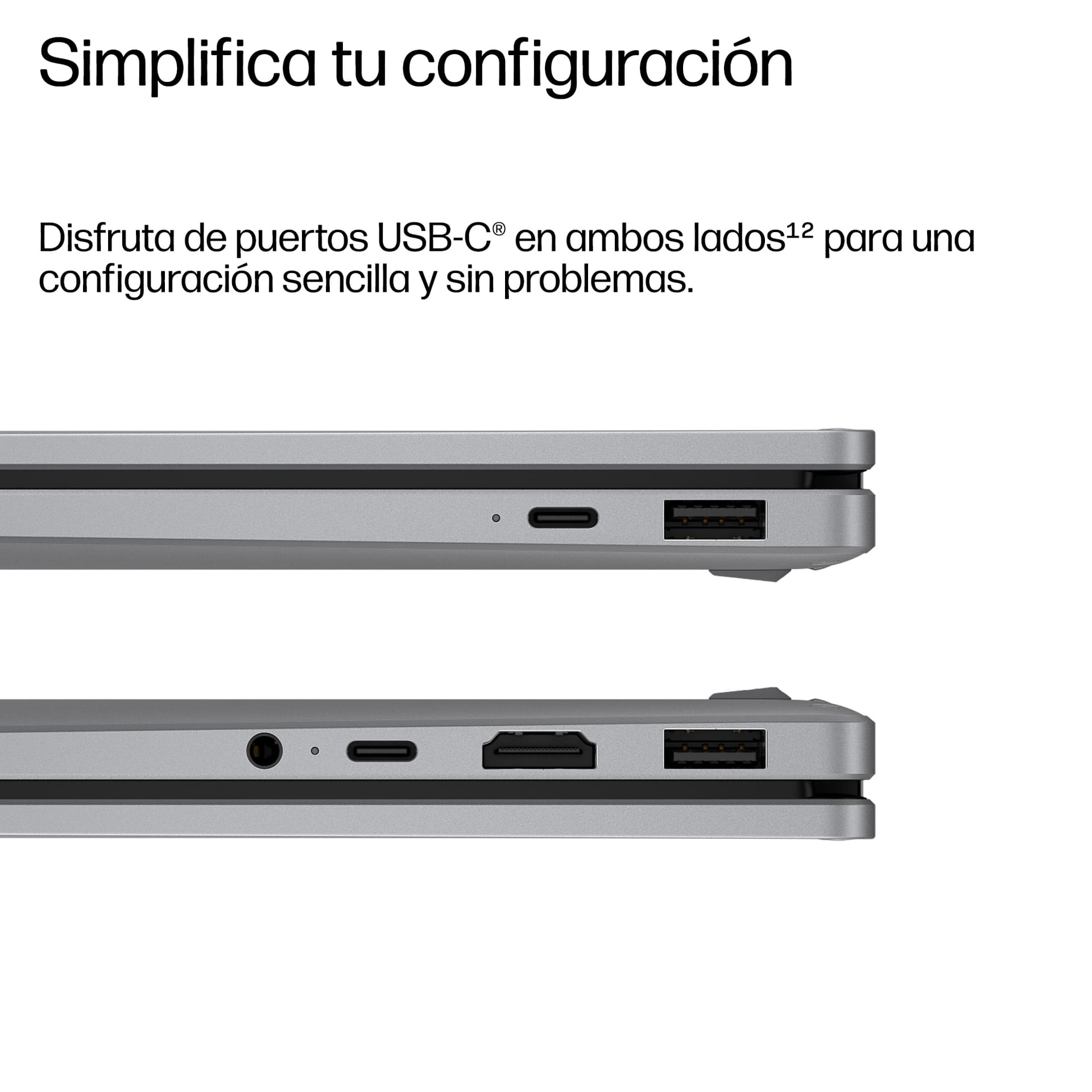 Convertible 2 en 1 - HP OmniBook X Flip 16-cc0000ns, Copilot+PC, 50 TOPS, AMD Ryzen™ AI 7 450, 32 GB RAM, 1TB SSD, Windows 11 Home, Meteor silver - imagen 11