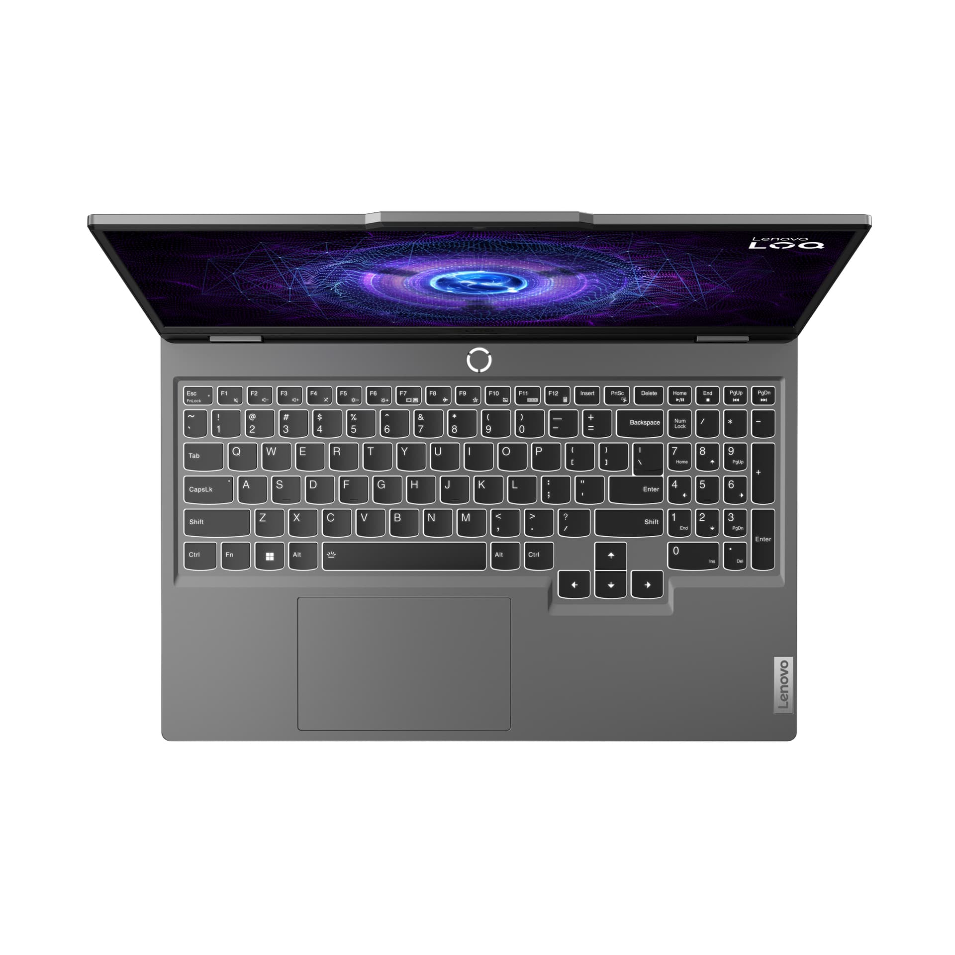 Portátil gaming - Lenovo LOQ 15IAX9, 15.6" Full-HD, Intel® Core™ i5-12450HX, 24GB RAM, 512GB SSD, GeForce RTX™ 4050, Sin sistema operativo, Gris - imagen 11