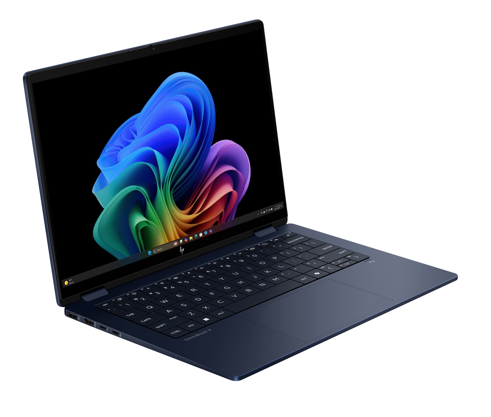 HP - Convertible 2 en 1 HP OmniBook X Flip 14-fm0000ns, Copilot+PC, Intel Core Ultra 7 EVO 258V, 32GB, 1TB SSD, 14' OLED, W11. - imagen 3