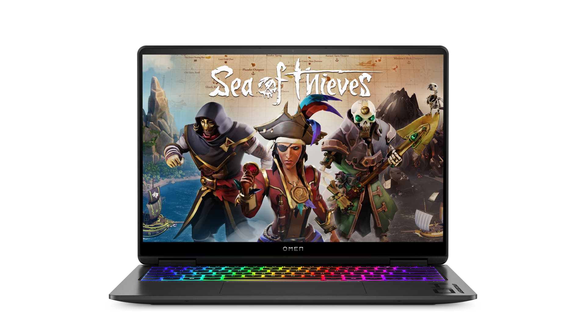 Portátil gaming - HP OMEN Transcend 14-fb1004ns, 14" 3K, Intel® Core™ Ultra 7 255H, 32GB RAM, 1TB SSD, GeForce RTX™ 5060, Sin sistema operativo - imagen 2