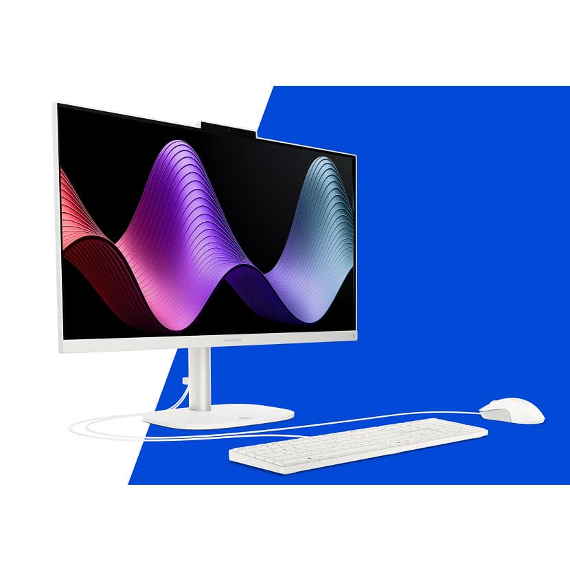 All in one - HP OmniStudio 24-cw0001ns Copilot+ PC, 23.8" Full-HD, AMD Ryzen AI 7 445 50 TOPS, 32 GB RAM, 1 TB SSD, Windows 11 Home, Blanco algodón - imagen 6