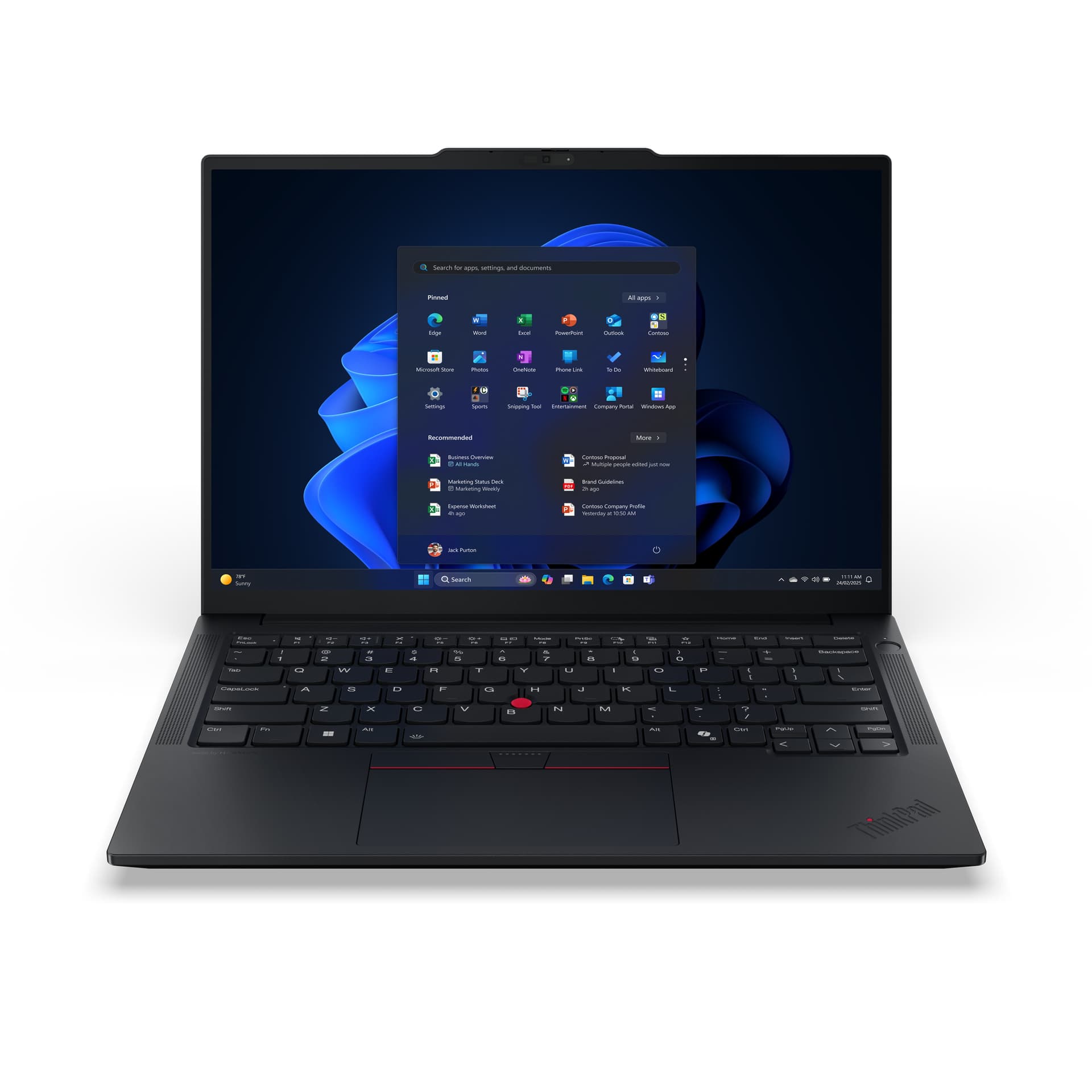 Portátil - Lenovo ThinkPad E14 Gen 7 Profesional Copilot+ PC, 14" WUXGA, Intel® Core™ Ultra 258V, 47 TOPS, 32GB RAM, 1TB SSD, Arc™ 140V, W11P - imagen 2