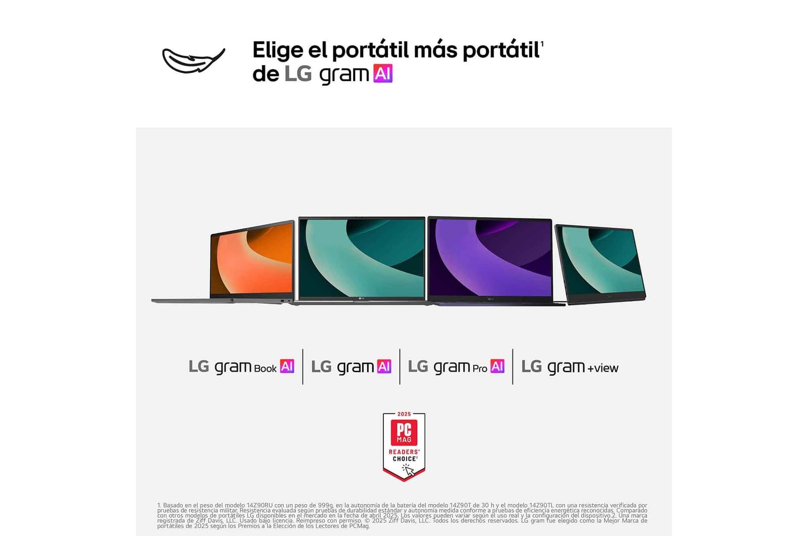 Portátil - LG 16Z90TR-E.AD88B, 16" WQXGA, Intel® Evo™ Edition Core™ Ultra 7-255H, 32 GB RAM, 1 TB SSD, GeForce RTX™ 5050, W11H - imagen 14