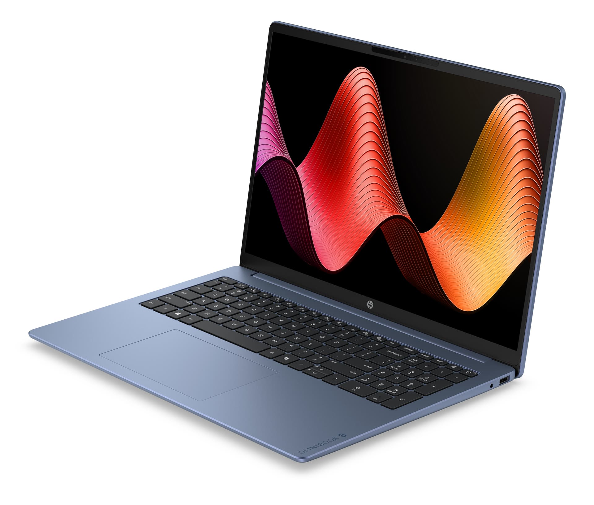 HP - Portátil HP OmniBook 3 16-bu0043ns, Intel Core 3-100U, 8GB, 512GB SSD, 16', Sin Sistema Operativo, Sin cargador. - imagen 9